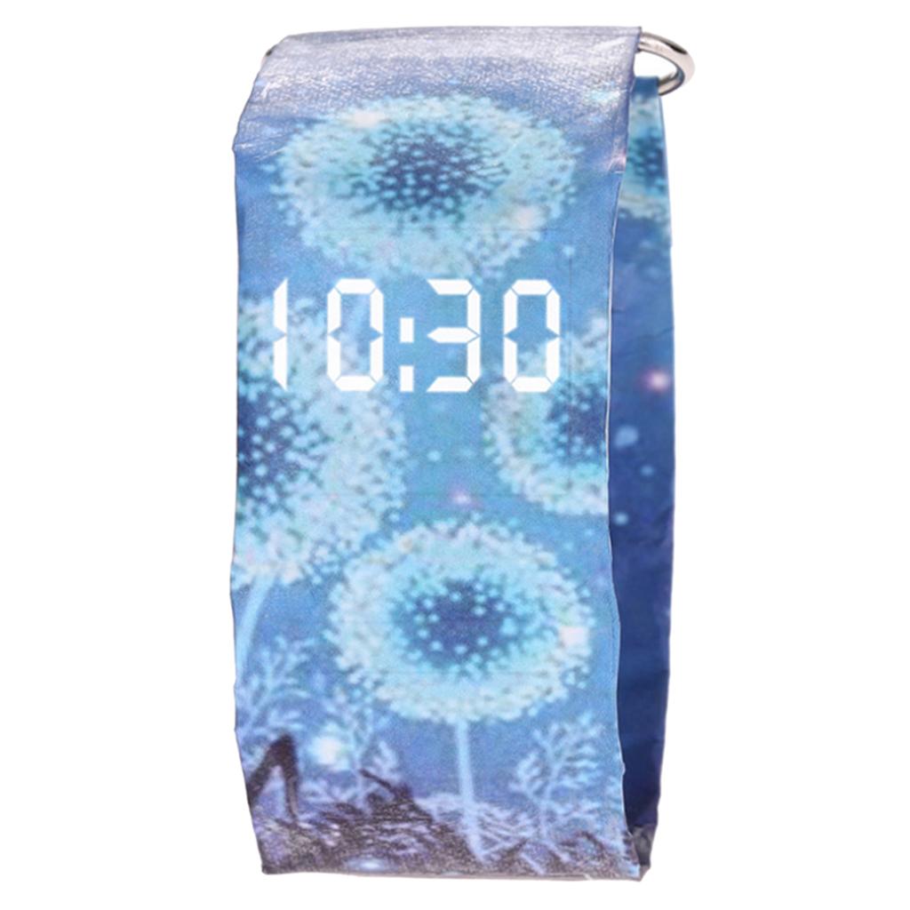 Adult Kids Digital LED Waterproof Paper Wrist Watch