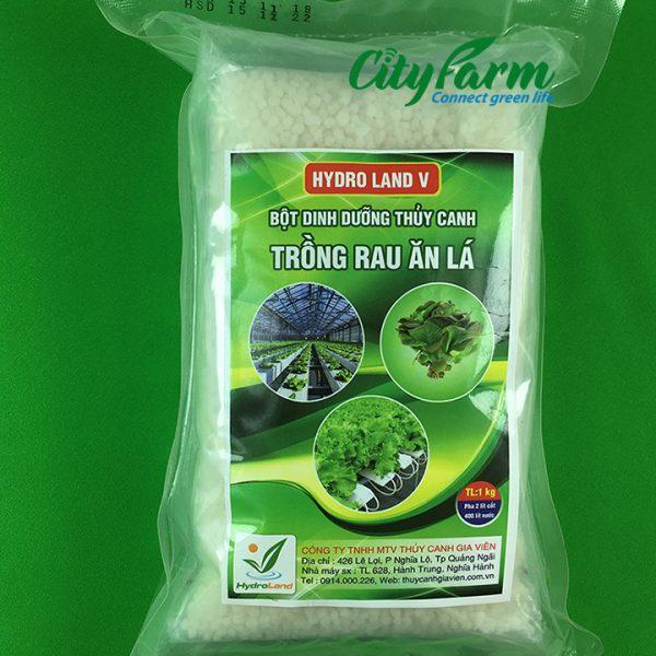 Bột dinh dưỡng thủy canh cho rau ăn lá Hydro Land V 1kg