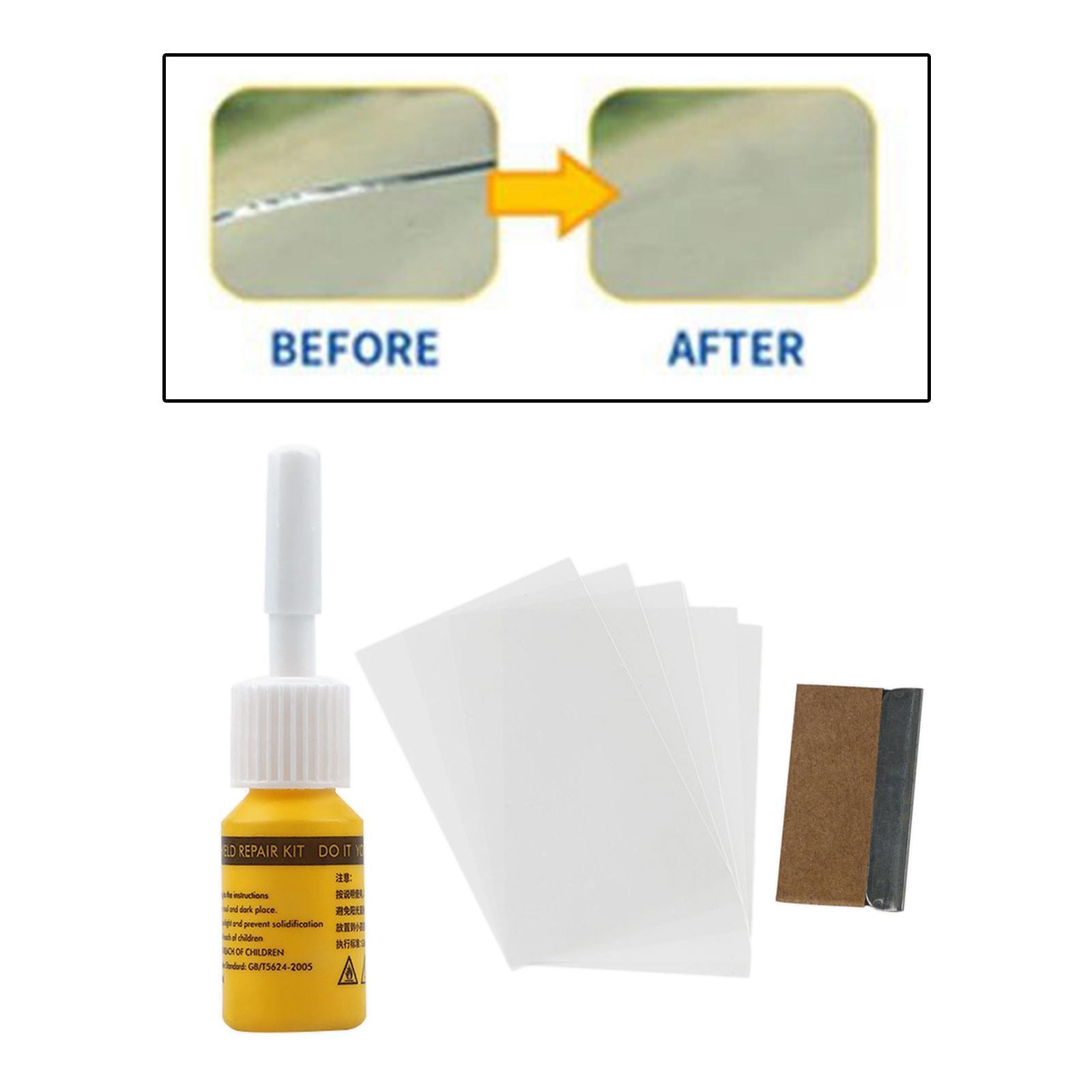 Automotive Glass Repair Fluid Windshield Crack Repair Tool Glass Filler