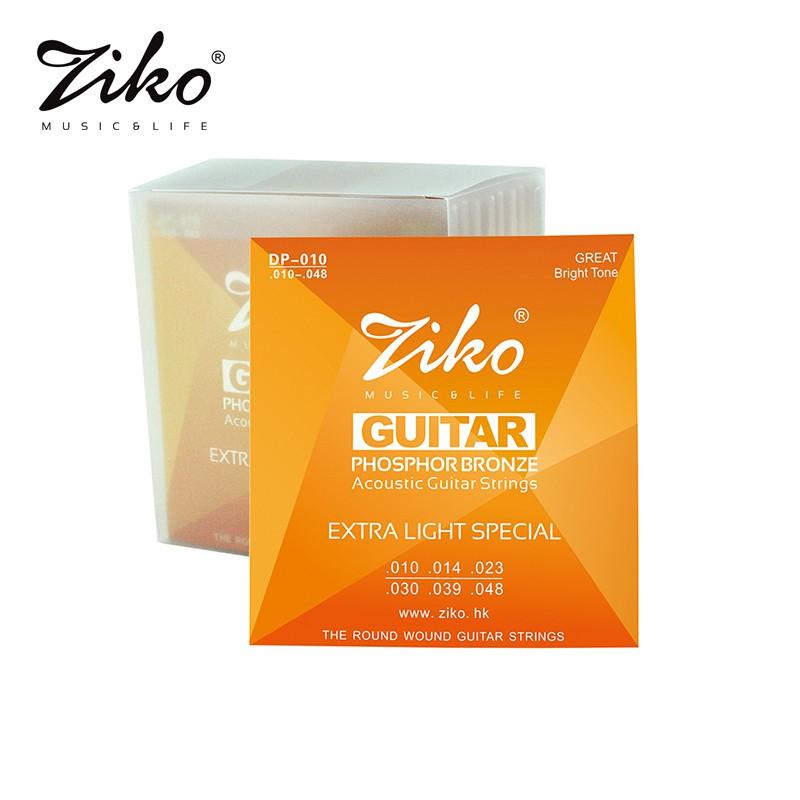 Bộ 6 dây đàn Guitar Acoustic Phosphor Bronze Ziko DP