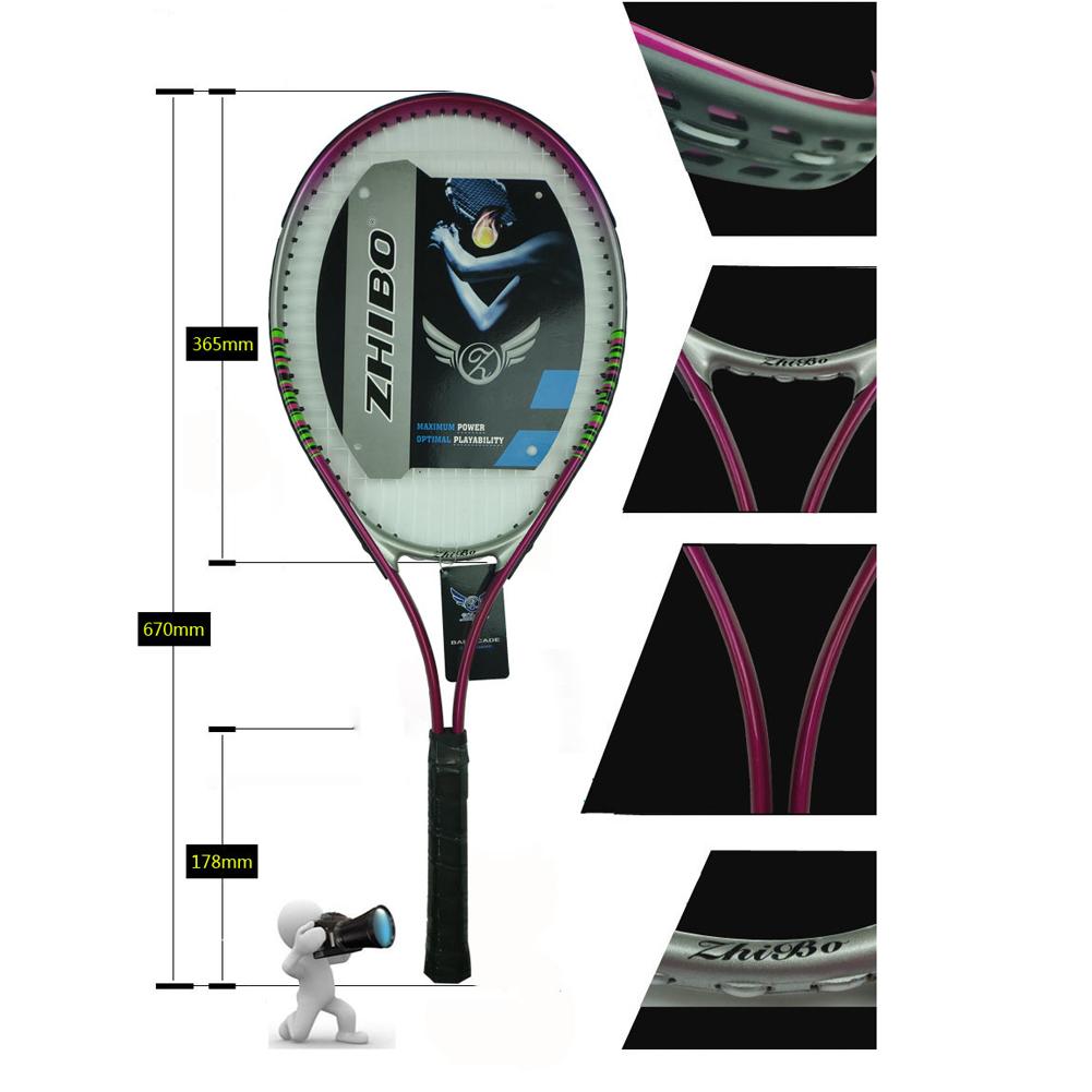 Vợt đào tạo tennis Tại nhà Trường học cho Thanh thiếu niên, hợp kim nhôm có túi đựng