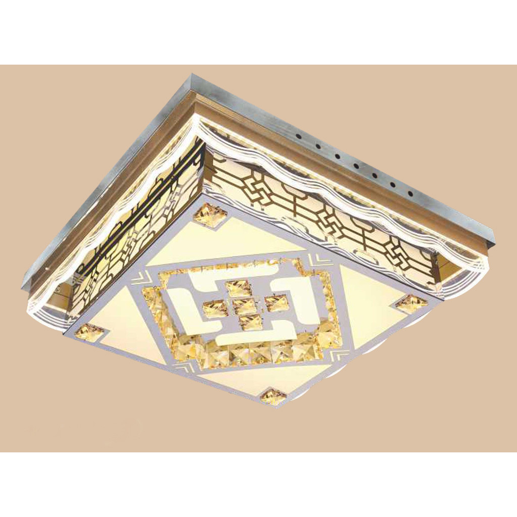 Đèn mâm - ốp trần pha lê trang trí cao cấp VKT-NC-064