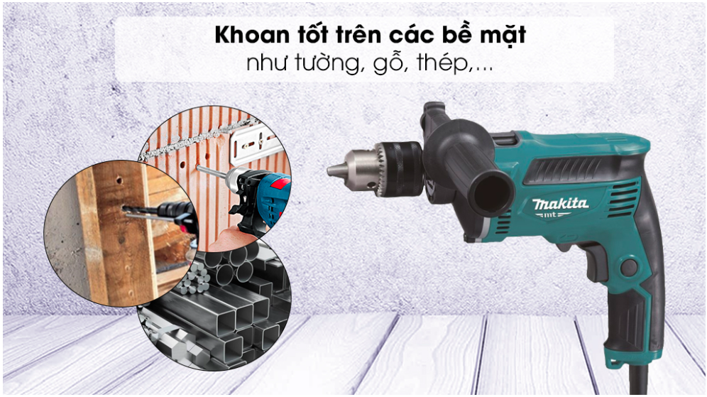 Máy khoan búa Makita M8103KX2B