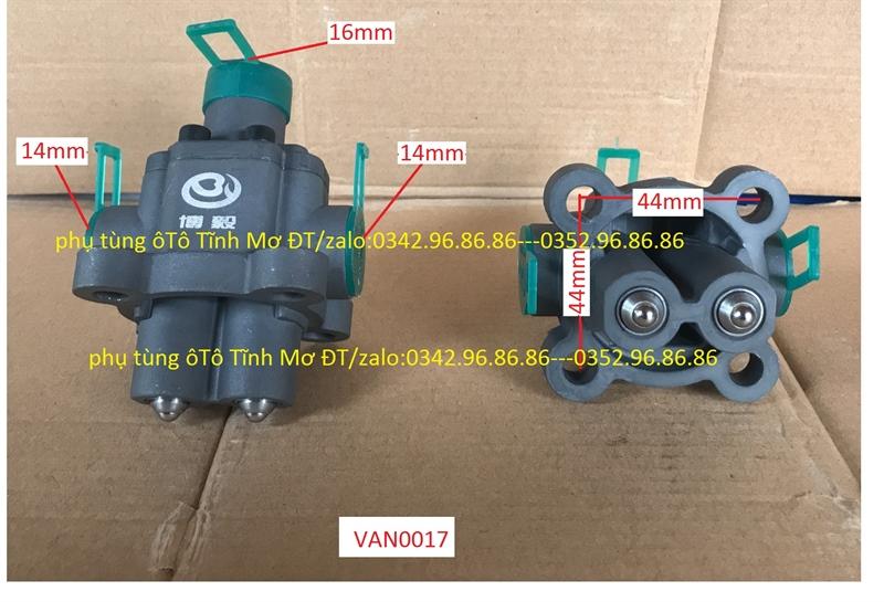 van số phụ hơi HOWO 10 số, P14 L1