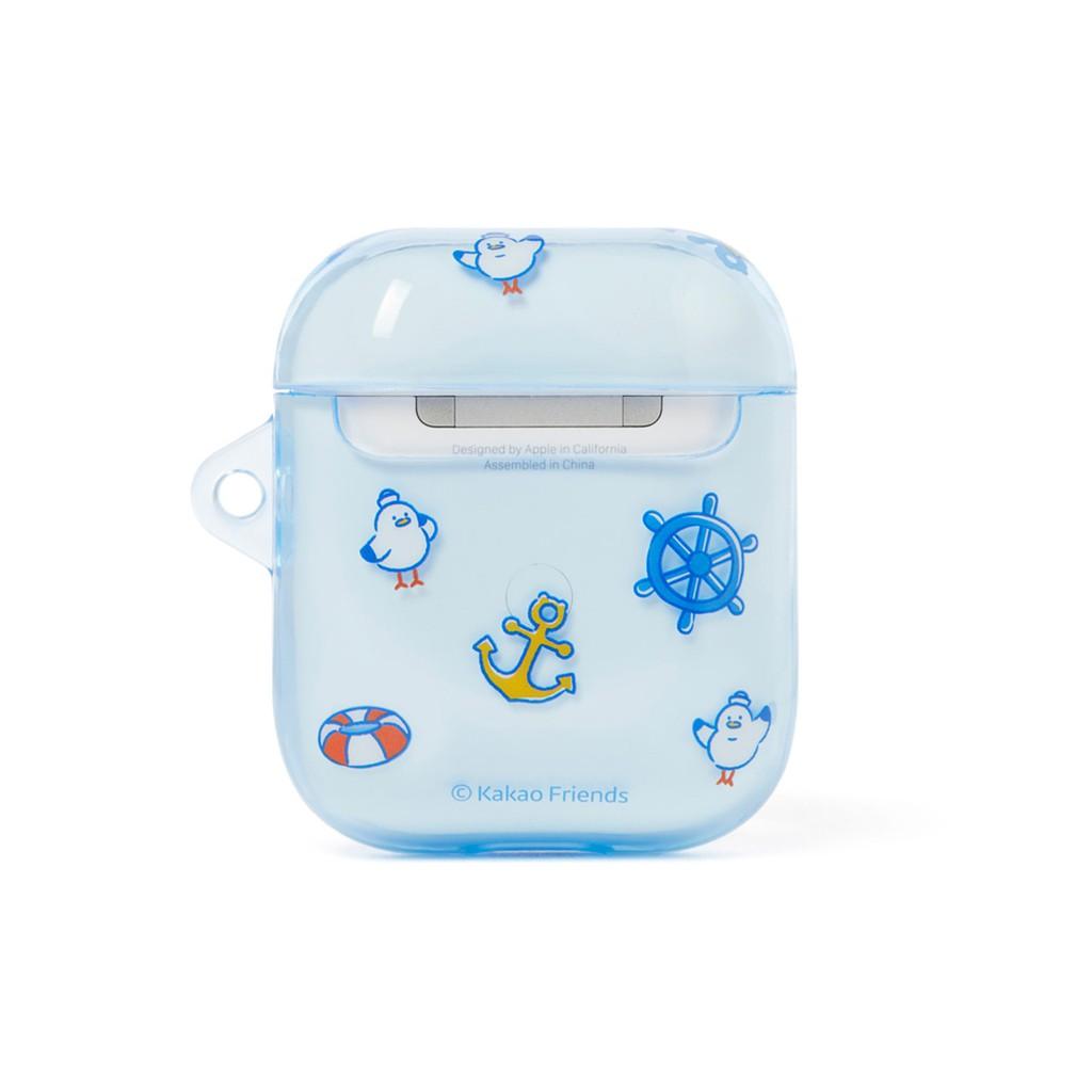 Case Cho Airpod 2 Trong Suốt Marine Ryan Kakao Friends Chính Hãng