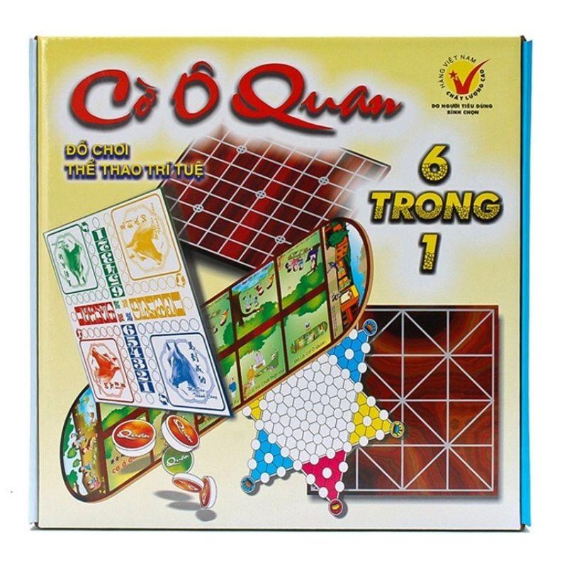 Cờ ô ăn quan 6 trong 1 .5 trong 1