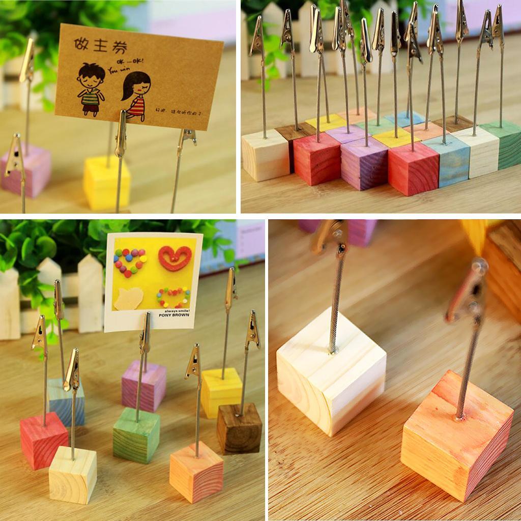 4-5pack 50 Pieces Assorted Color Wooden Blocks Embellishments for Crafts 15mm