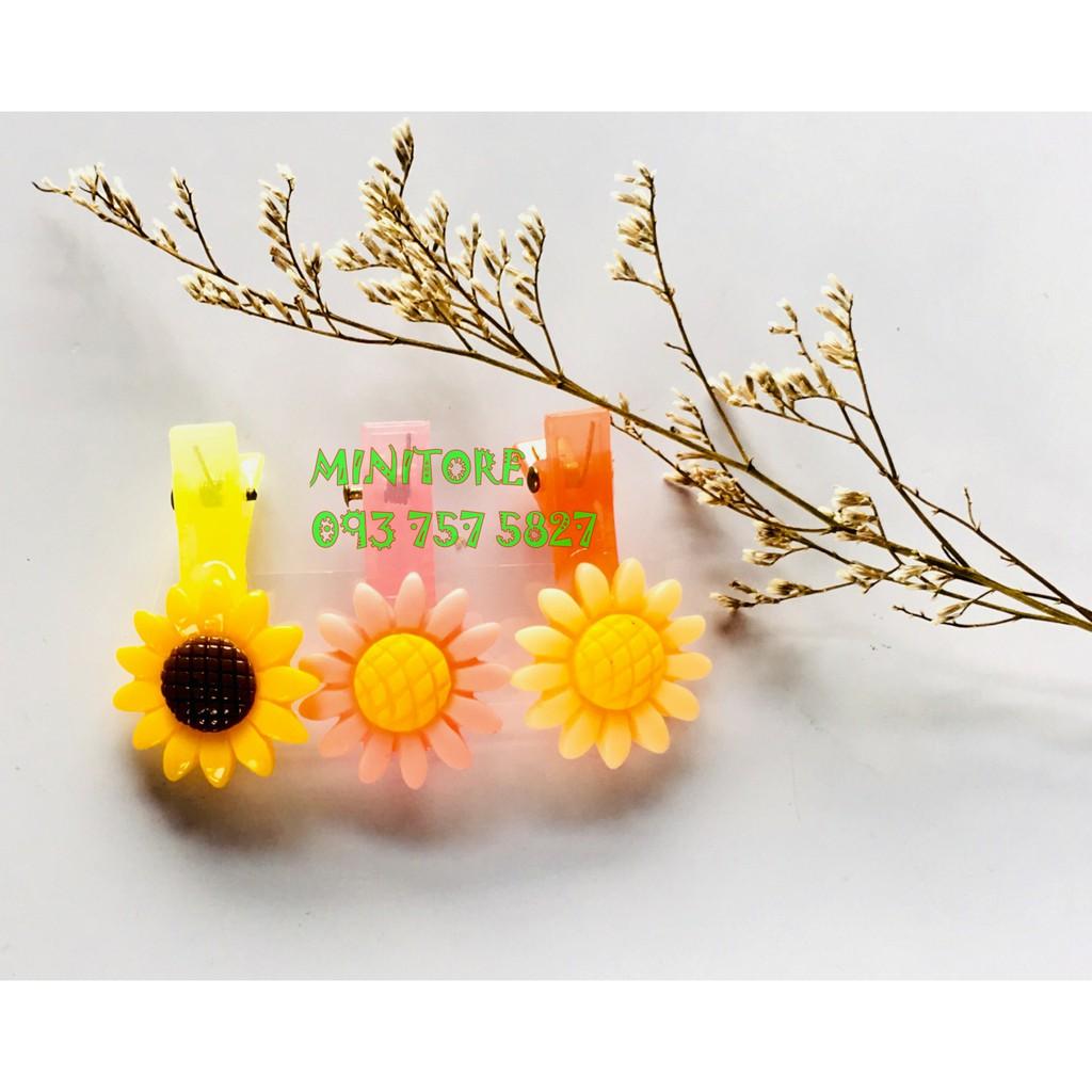 Set 3 cái kẹp tóc hoa cúc siêu xinh dễ thương