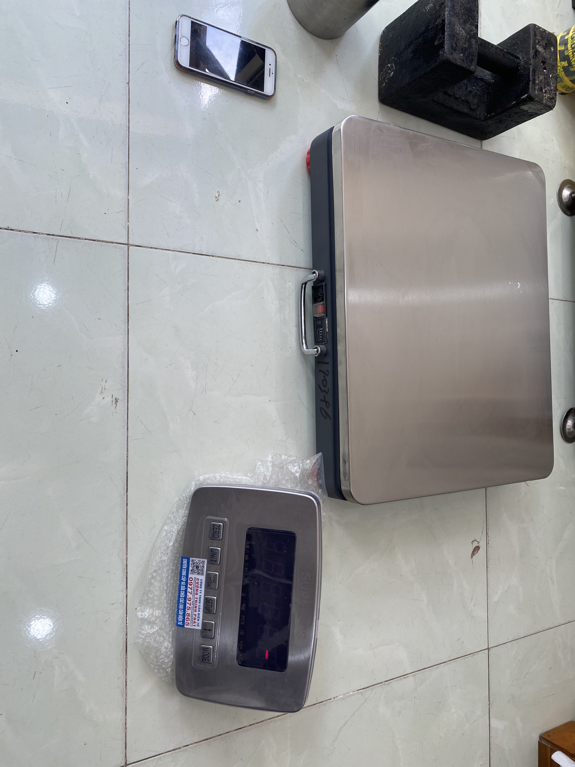 Cân bàn điện tử 100kg giá rẻ Bluetooth không dây