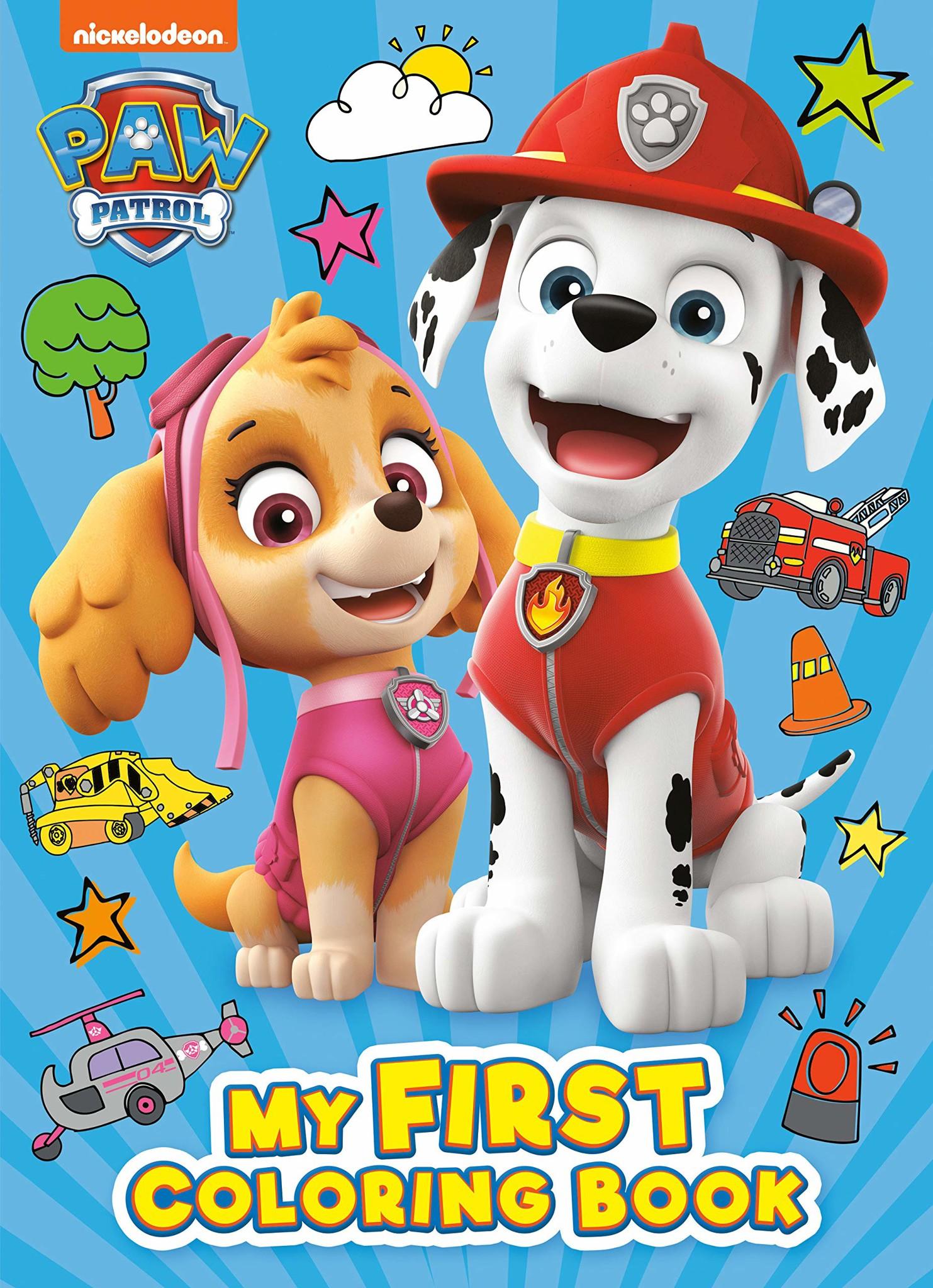 Sách PAW Patrol: My First Coloring Book