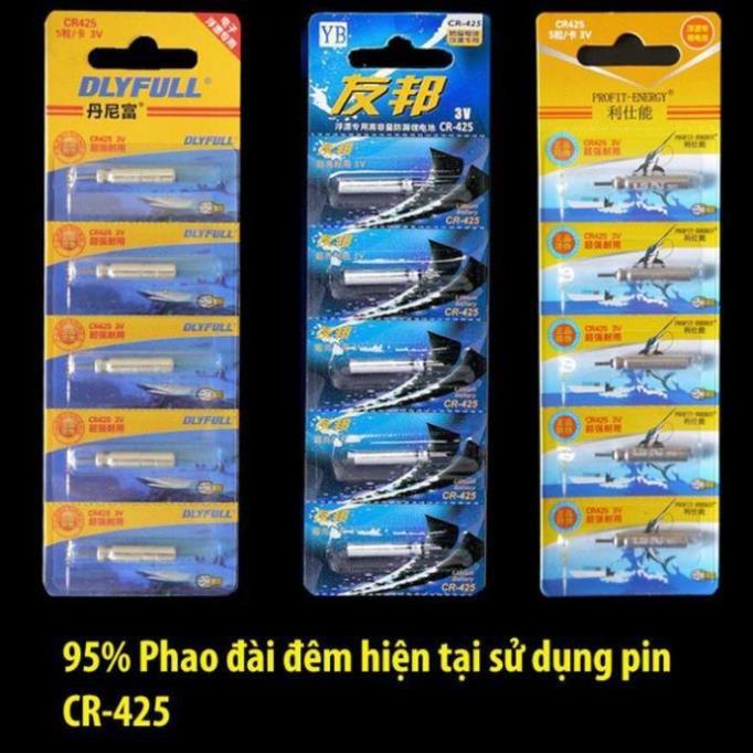 Pin CR-425 Chuyên Lắp Phao Câu Đêm Phao Câu Đài Ngày Đêm PC1 đồ câu FISHING_HD