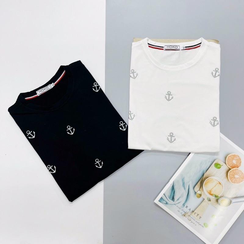 Áo nam cổ tròn thun cotton hàng cao cấp vnxk