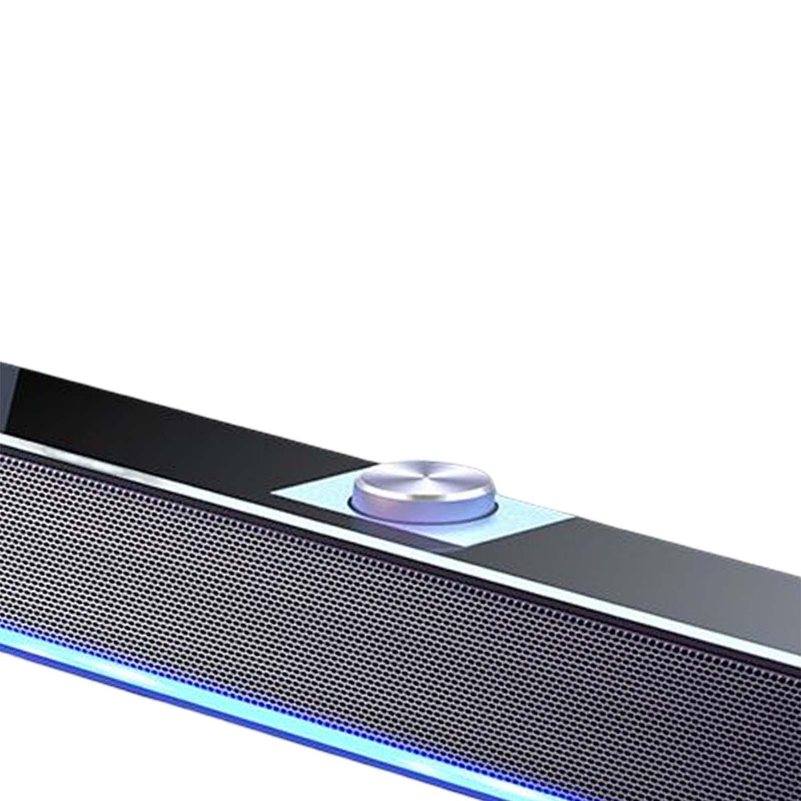 Computer Speaker 4D Stereo sound Bar Speakers for Computer Home Theater Desktop Monitor