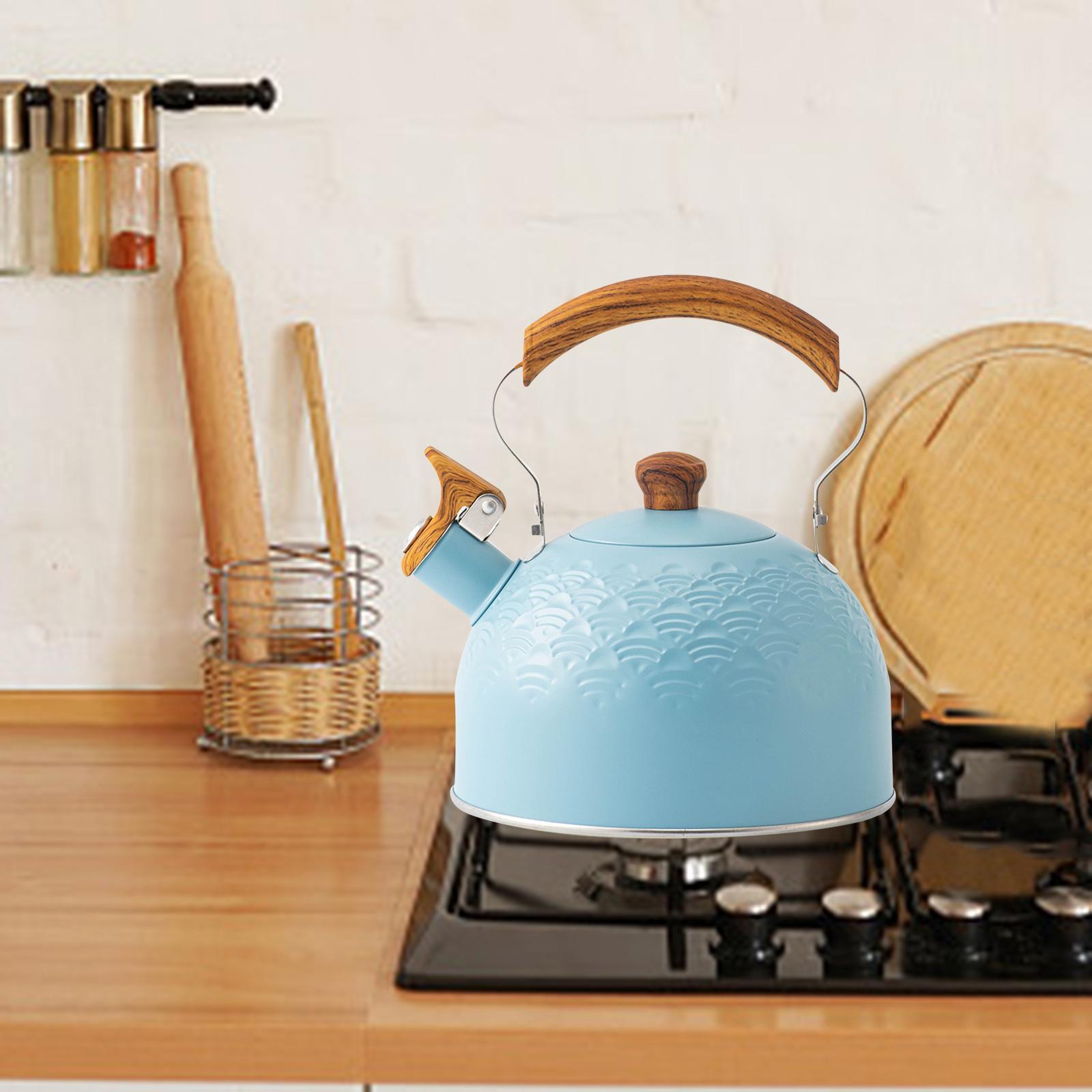 Loud Whistling Kettle 2.5L Tea Pot Kitchenware Boiling for Kitchen Gas