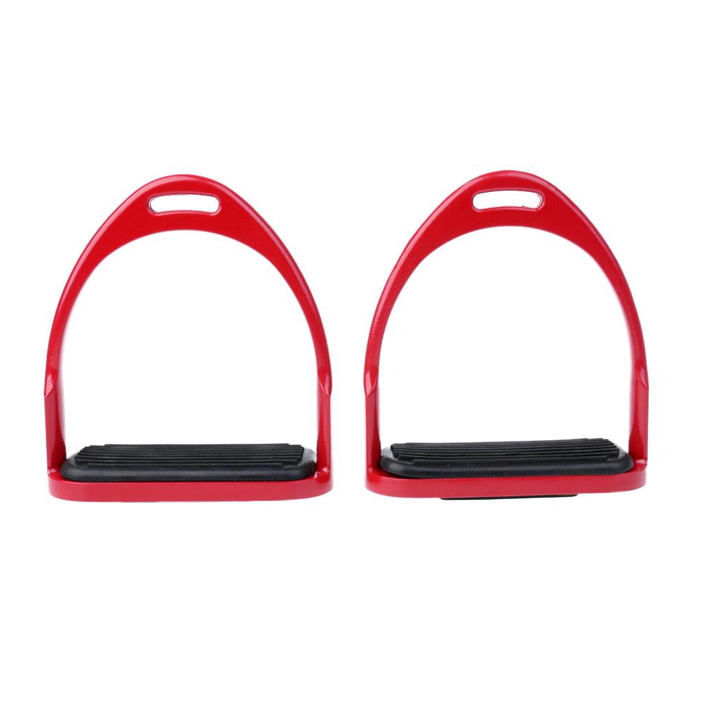Aluminum s Horse Riding Equestrian Safety Lightweight  Red