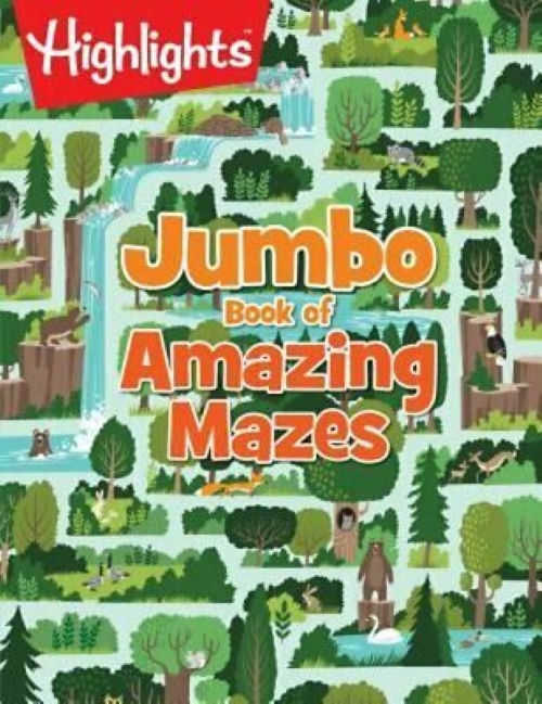 Sách thiếu nhi tiếng Anh : Jumbo Book of Amazing Mazes