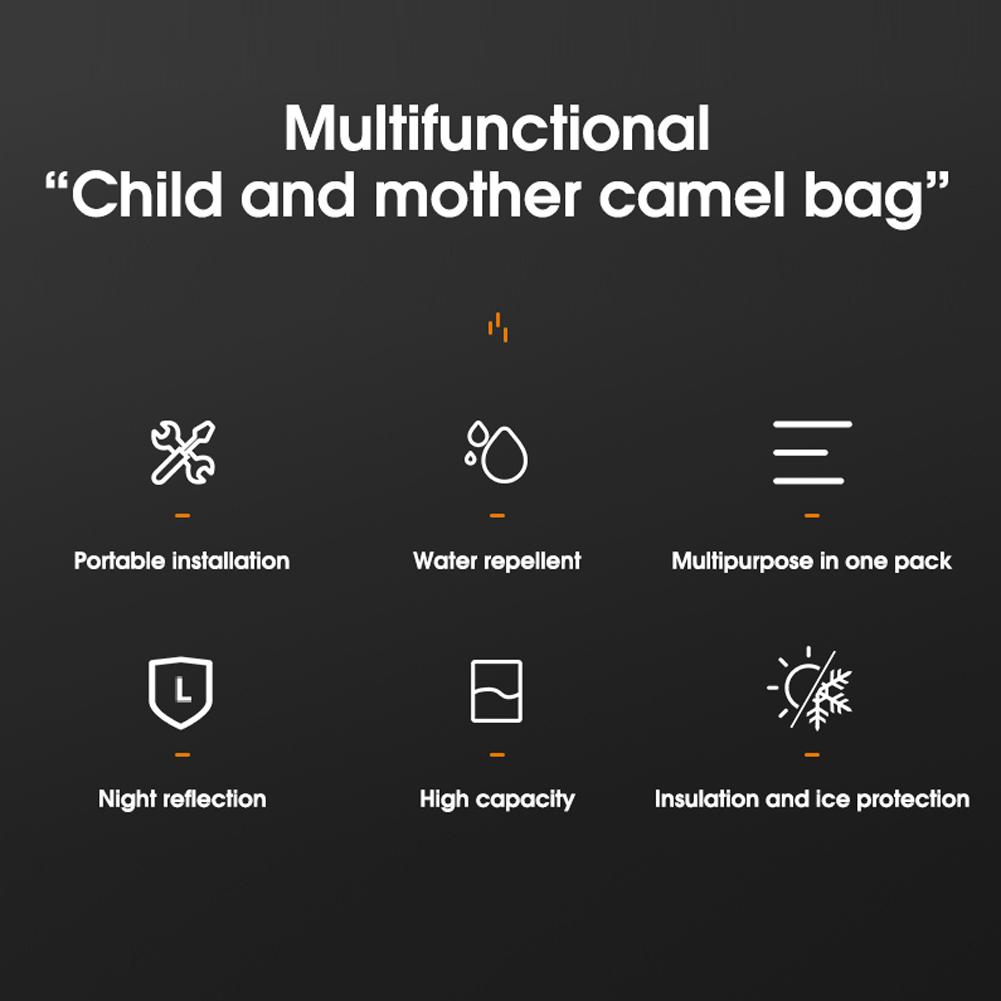 Túi treo xe đạp công suất lớn 10L WEST BIKING