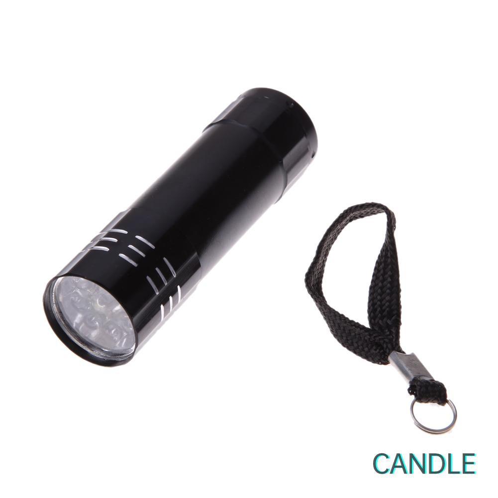 Đèn Pin 9 Bóng Led 3 Pin Aaa