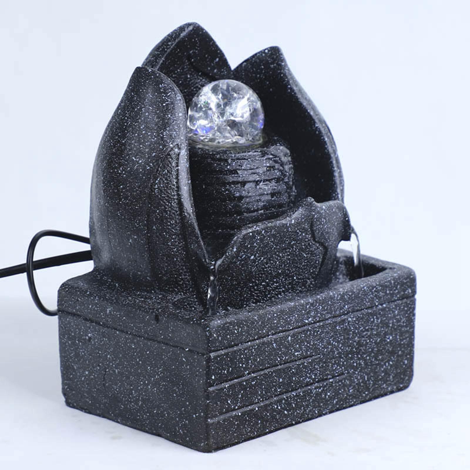 Fountain Waterfall Sculptures Zen Relaxation for Indoor Entryway Decoration