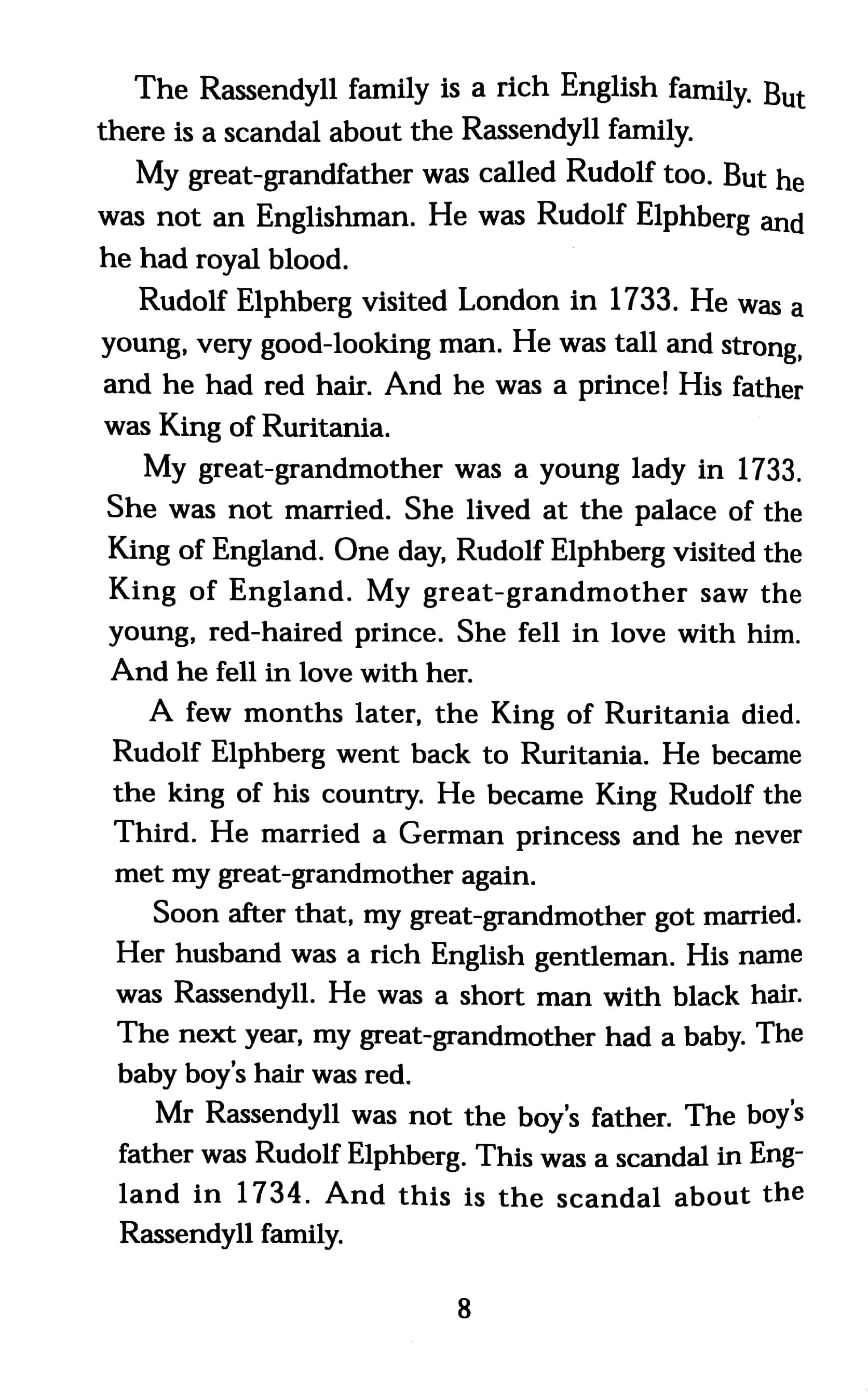 Sách ngoại văn: MR; Prisoner Of Zenda The Beg