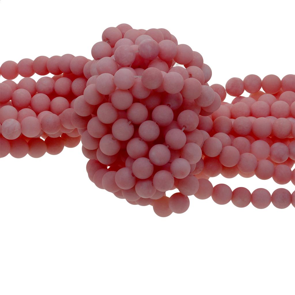 Natural Gemstone Stone 8mm Spacer Loose Round Beads DIY Jewelry Making Gifts Garden Decors