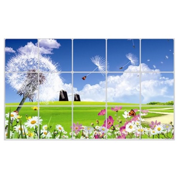 Bộ 4 Giấy dán bếp chịu nhiệt loại lớn 60x90cm - giao mẫu ngẫu nhiên