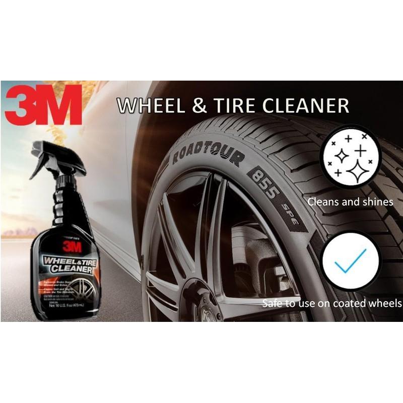 Chai xịt chăm sóc, lốp phục hồi vỏ xe cao su 3M Tire Restorer PN39042