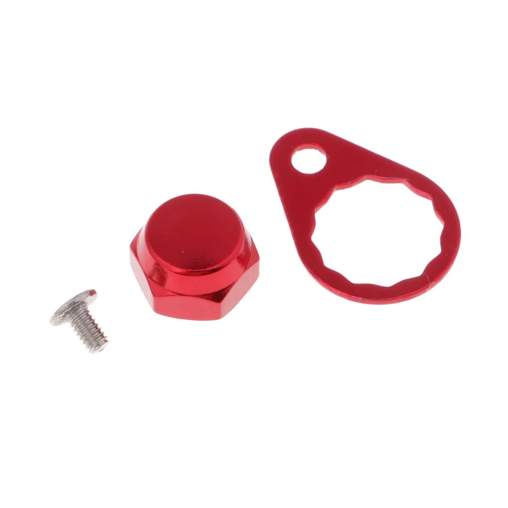Fishing Reel Handle Repair Parts Baitcasting Reel Screw Red - Left Hand