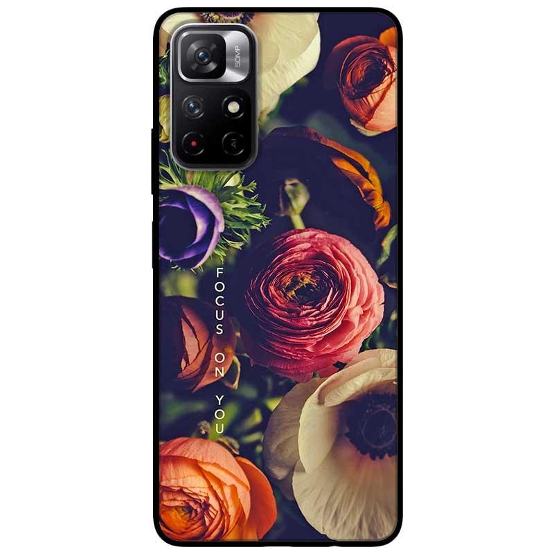 Ốp lưng dành cho Xiaomi Redmi Note 11 5G - Redmi Note 11T - Redmi Note 11S mẫu Hoa Hồng U