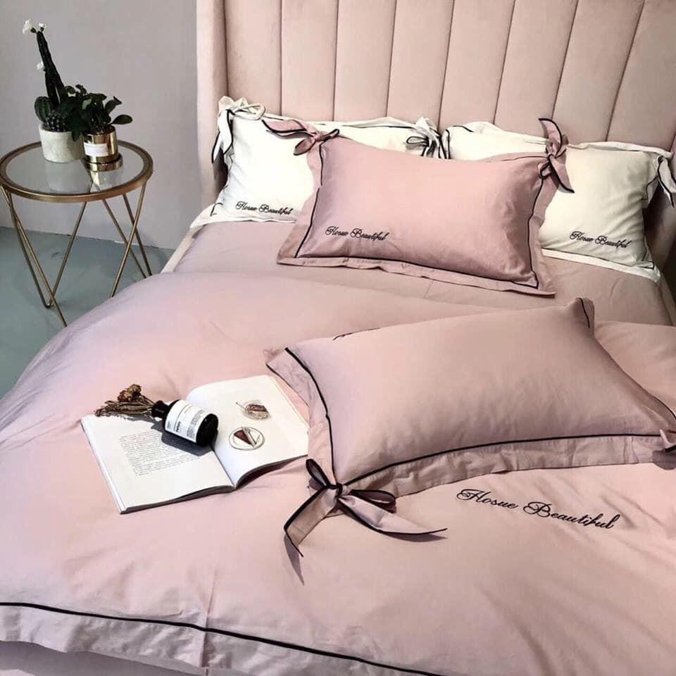 BỘ CHĂN GA LỤA TENCEL 60S CAO CẤP