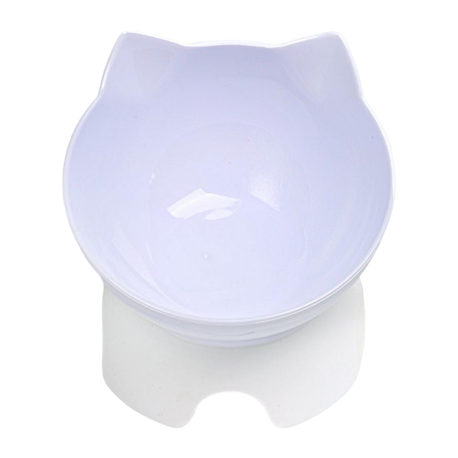 Water Food Dispenser Water Drinking Bowl Cat Bowl Clear