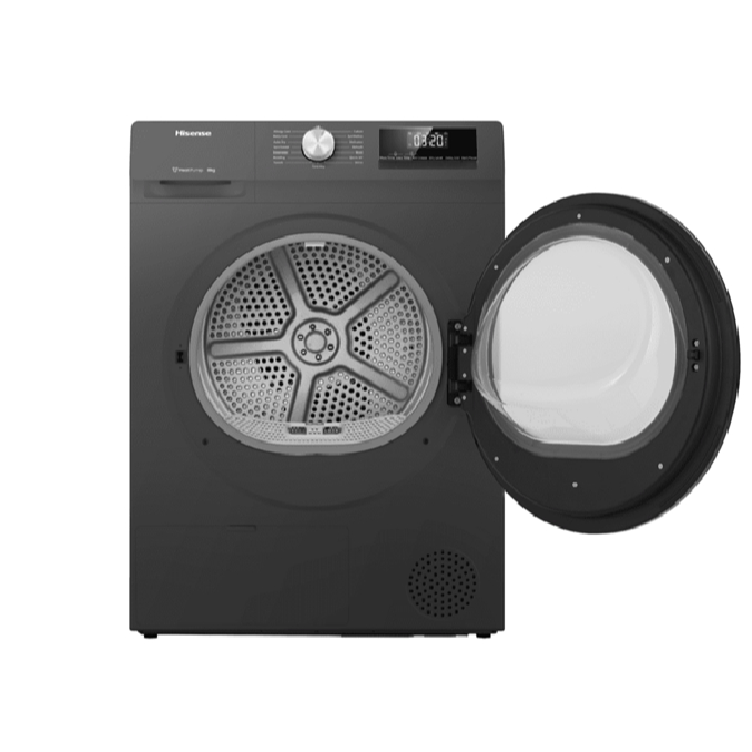 DH80N1T - Máy sấy bơm nhiệt Hisense 8 kg DH80N1T - HÀNG CHÍNH HÃNG - GIAO HCM