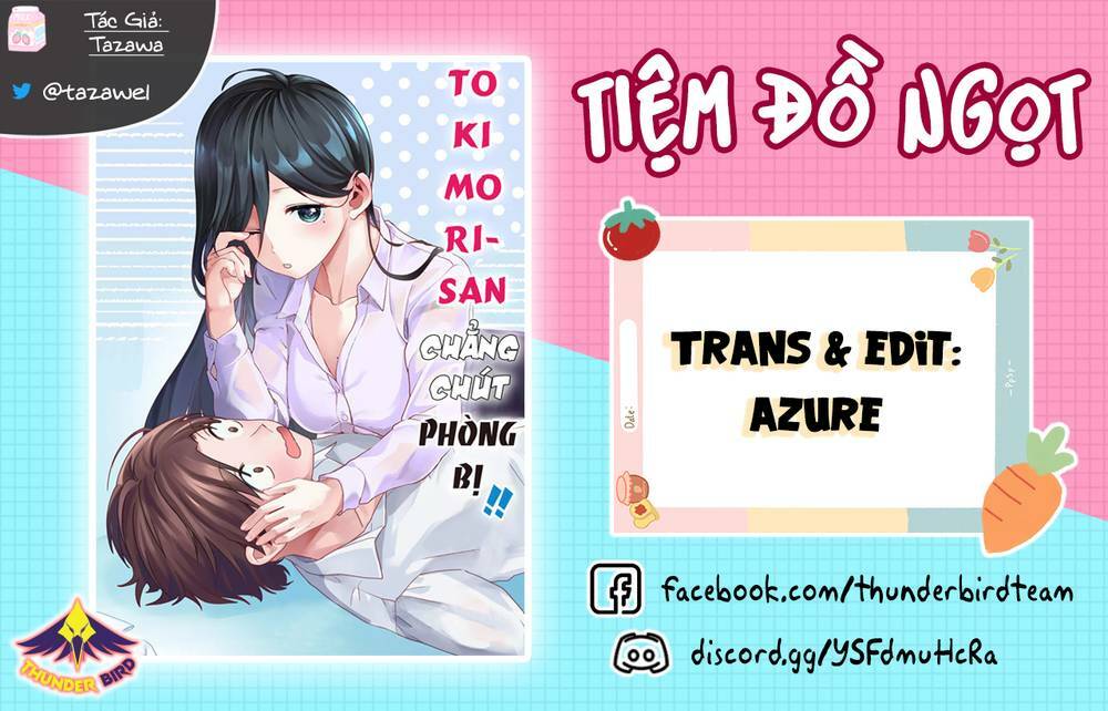 Tokimori-San Chẳng Chút Phòng Bị!! Chapter 5: Tokimori-san và phim ảnh - Trang 0