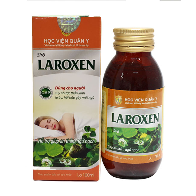 Quy cách sản phẩm Siro Laroxen 100ml