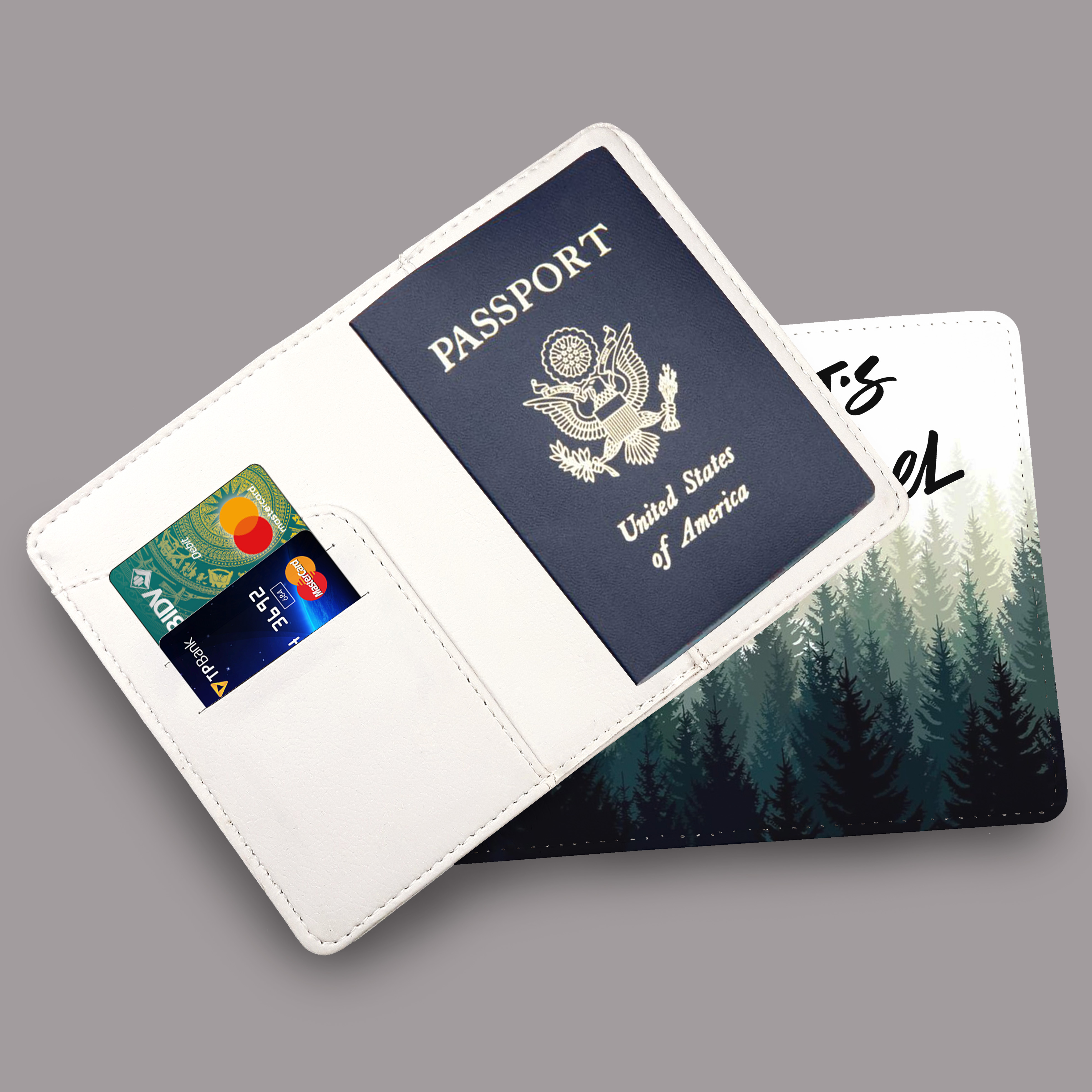 Ví Passport Du Lịch LET'S GO TRAVEL - Bao Da Hộ Chiếu Độc Đáo - PPT029