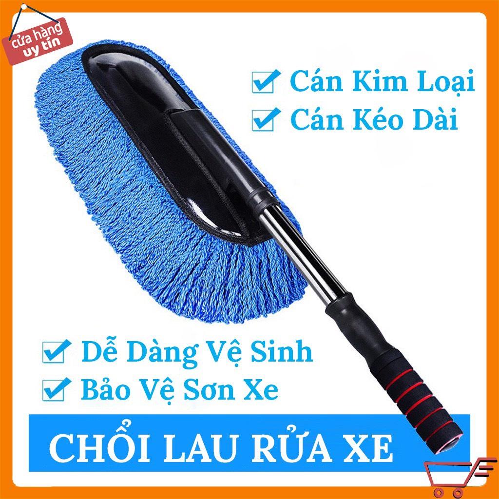 Chổi lau rửa xe Ô tô, chổi lau bụi đa năng có thể kéo dài tiện lợi