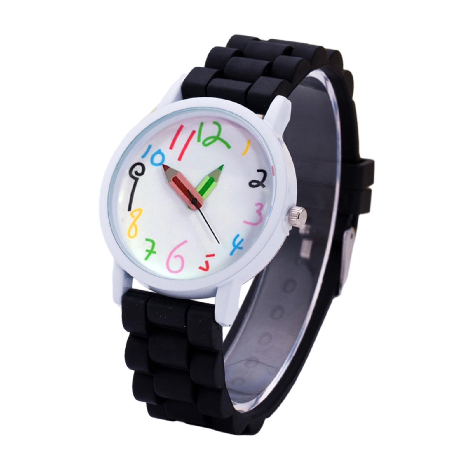 Children Silicone Watch Women Wristwatch for Backpacking Travel Camping