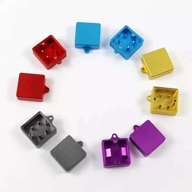 Mới Bàn Phím Cơ Công Tắc Dụng Cụ Mở CNC Hợp Kim Nhôm Cho Anh Đào Gateron Kailh Outemu 2in1 Mx Công Tắc Bôi Trơn Trục Dụng Cụ Mở