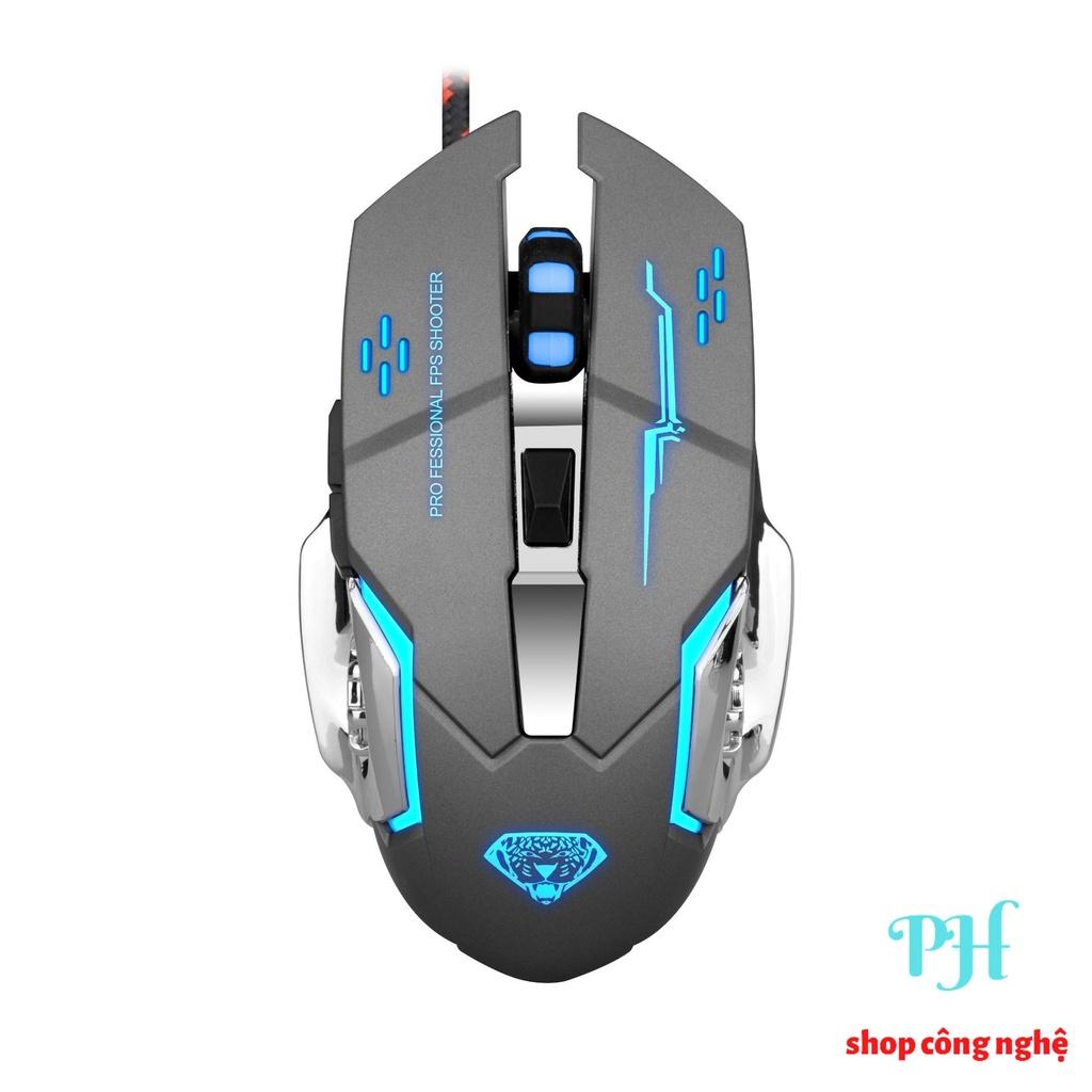 Chuột Gaming Có Dây G502 Led Đa Màu DPI 3200 Thiết Kế Đẹp Phù Hợp Chơi Game Và Làm Việc - Hàng chính hãng