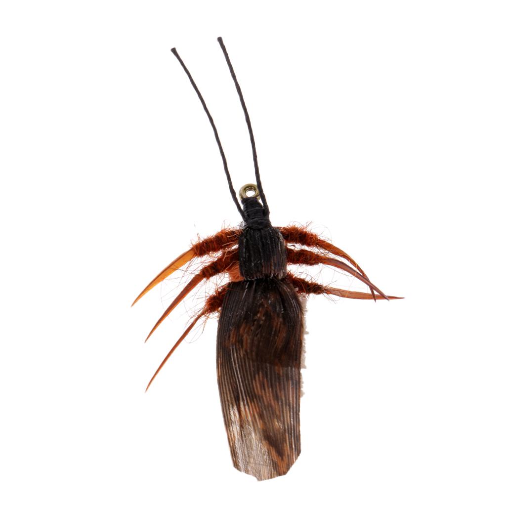 Fly Fishing Lure Flies Bass Salmon Trout Insects Baits Floating Flies