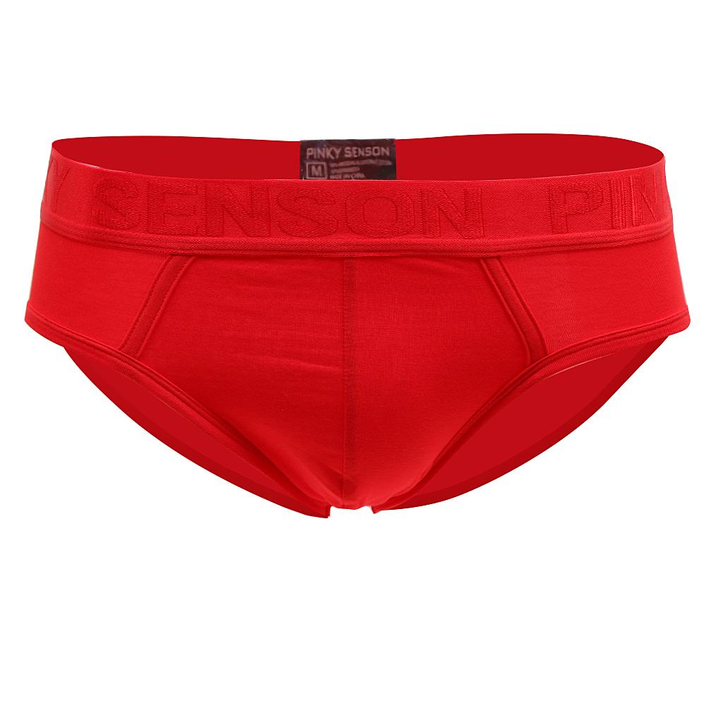 Men's Underwear Low Waist Soft Boxer Briefs Triangle Bulge Pouch Underpants