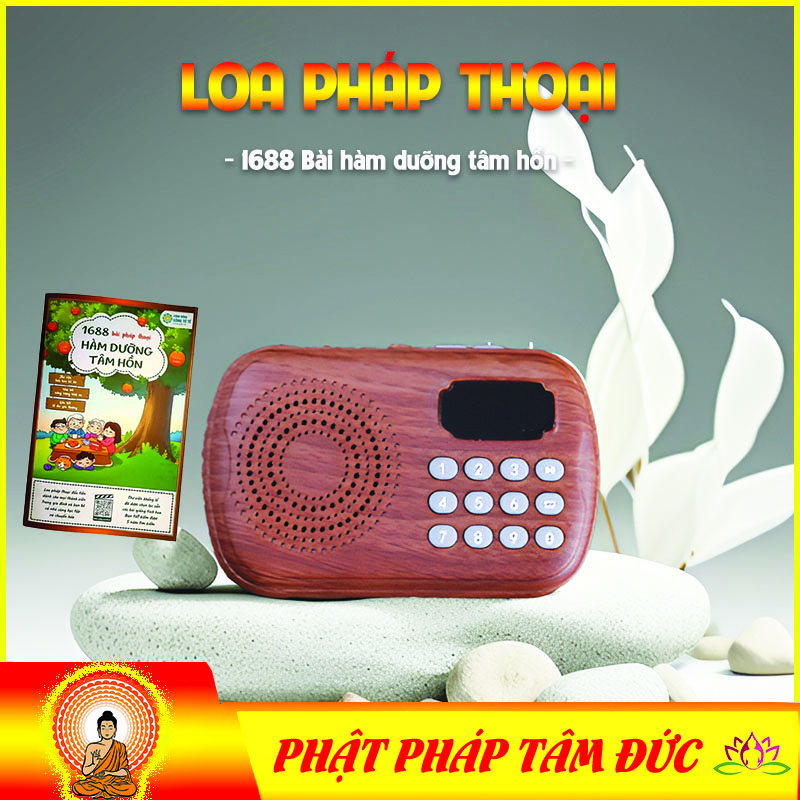 Loa Pháp Thoại 1688 Bài Hàm Dưỡng Tâm Hồn, Đài Pháp Thoại, Loa Học Tiếng Anh Loa Bluetooth Cao Cấp, Âm Thanh Cực Đỉnh