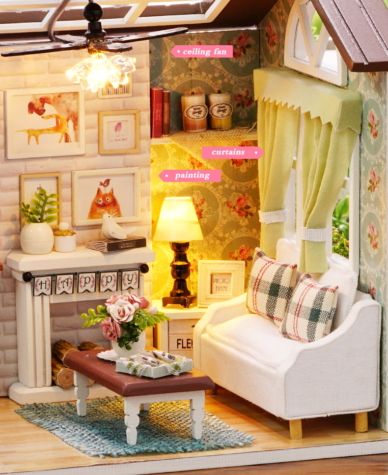 Mô Hình Nhà Gỗ lắp ghép DIY - Forest Time Z007