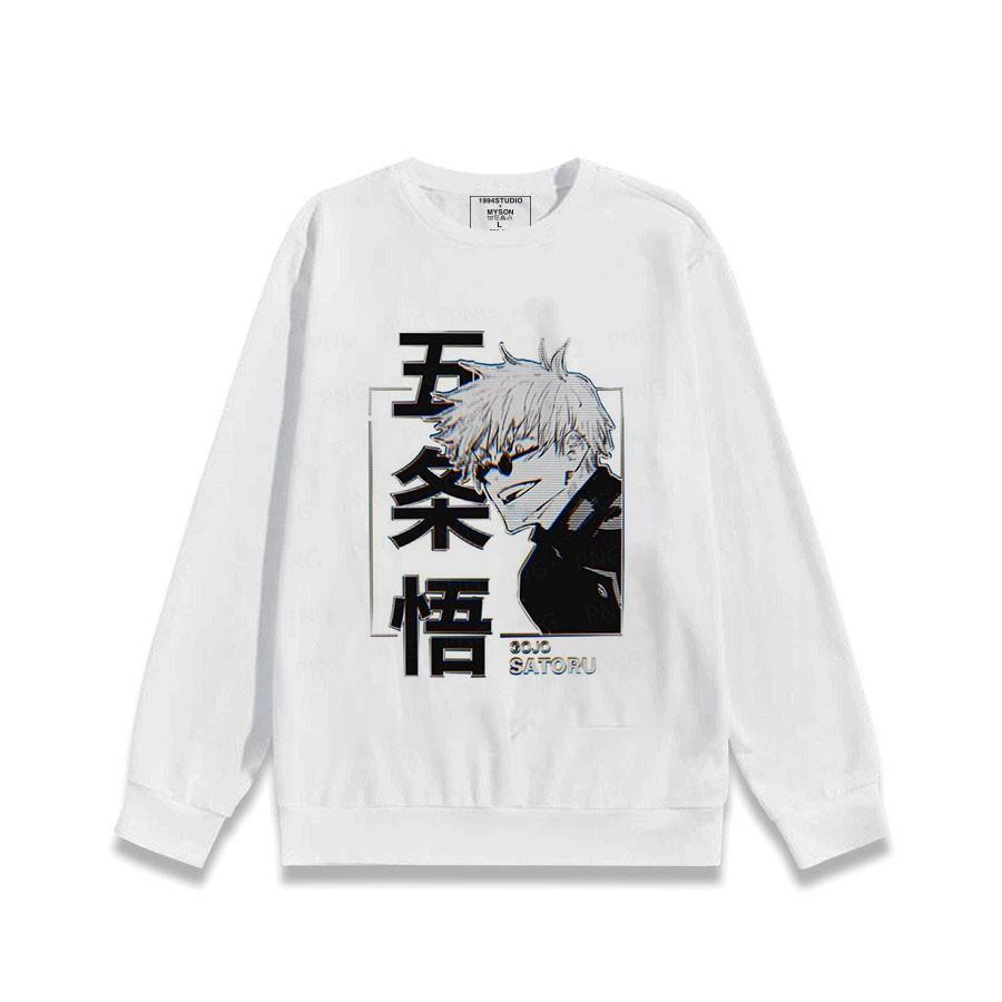 Áo Sweater In Hình Anime Jujutsu Kaisen độc đẹp