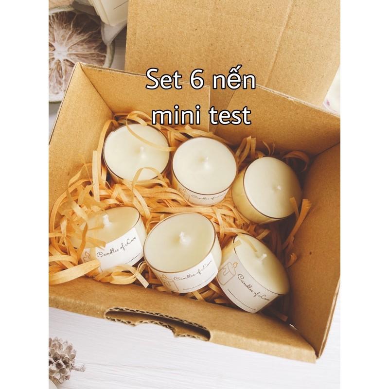 NẾN MINI TEST CANDLE OF LOVE CAO CẤP