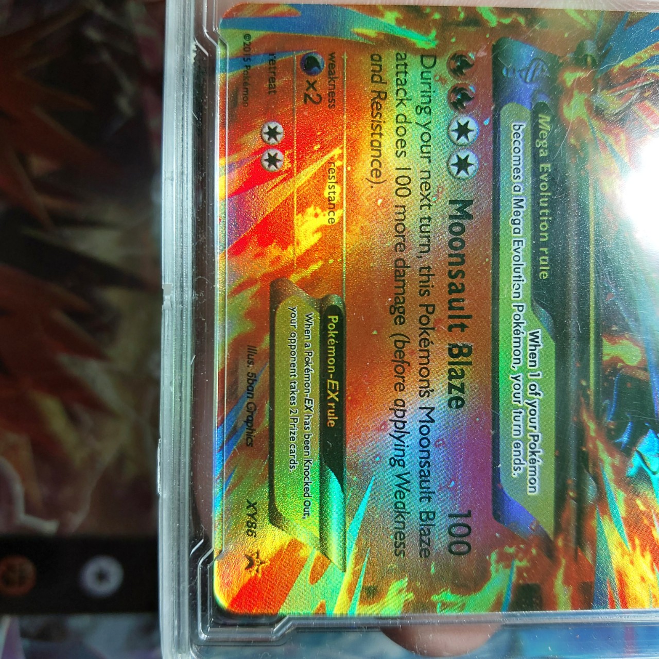 card Pokemon MEGA MHoundoom EX 22 162 khuyển địa ngục 1459 d5 NF3 1-1