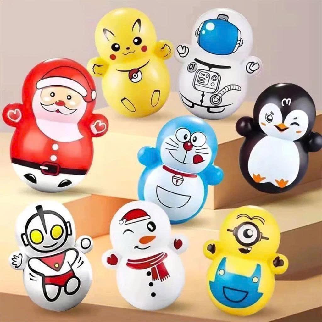 Đồ chơi Lật đật squid game mini, đồ chơi lật đật mini cho bé cute dễ thương giá rẻ