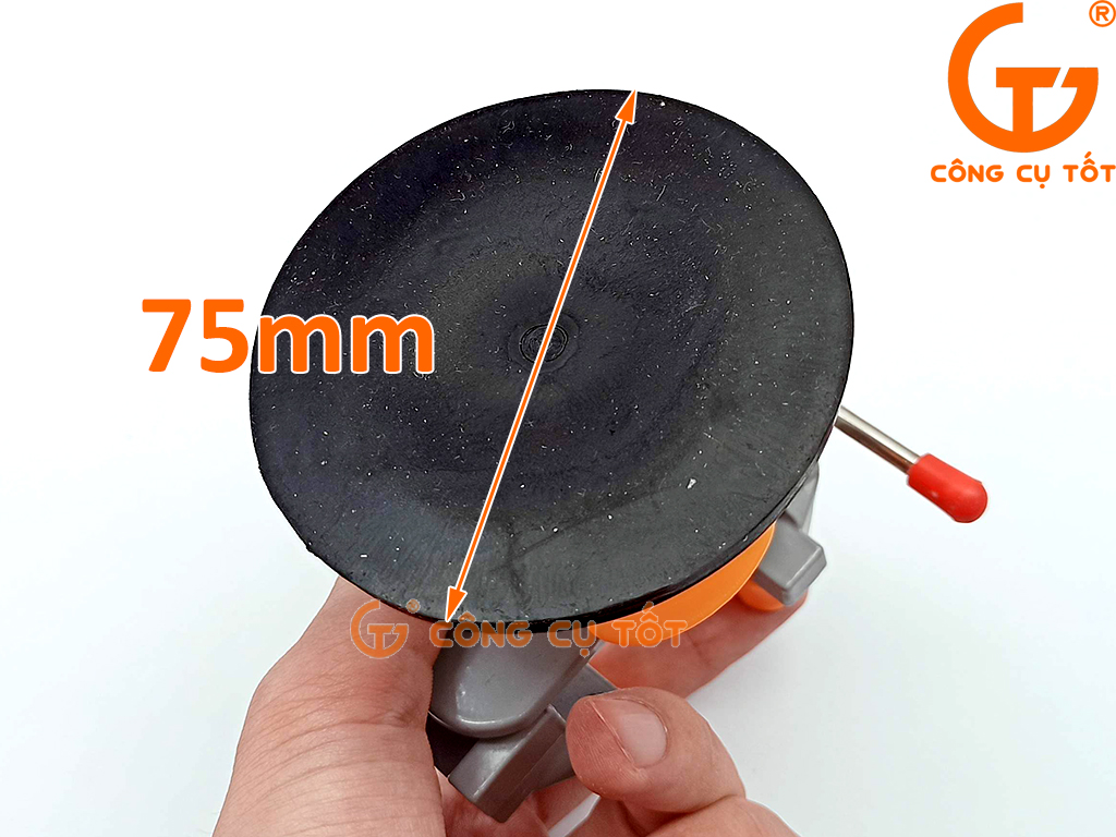 Ê tô mâm xoay hít bàn kẹp cầu độ mở 30mm