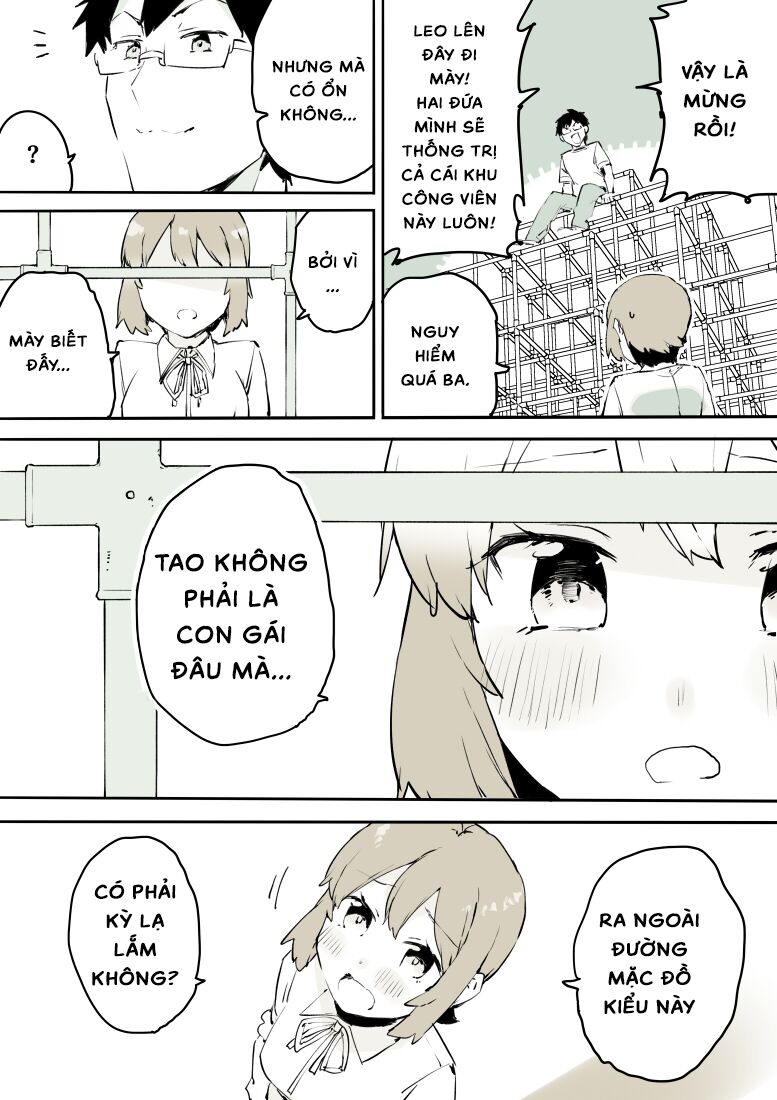 mình không thể ngừng crossdress được... chapter 5 7