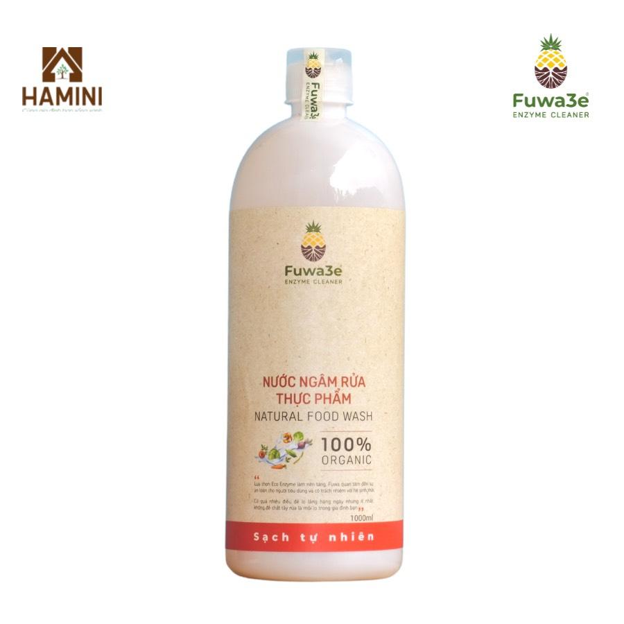 Nước ngâm rửa thực phẩm rau củ quả khử mùi hôi thịt cá organic Fuwa3e an toàn cho bữa ăn gia đình bạn 1000ml